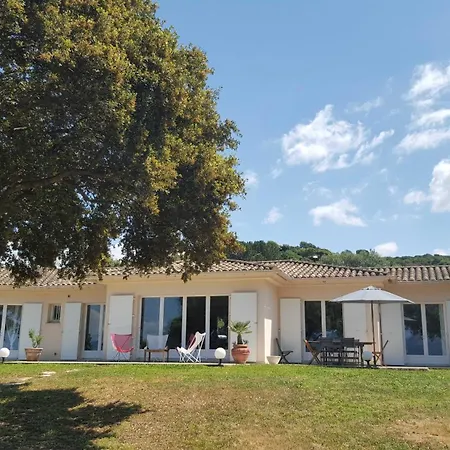 A Merendella, Avec Vaste Jardin Arbore, Vue Mer, Acces Direct * Pietrosella