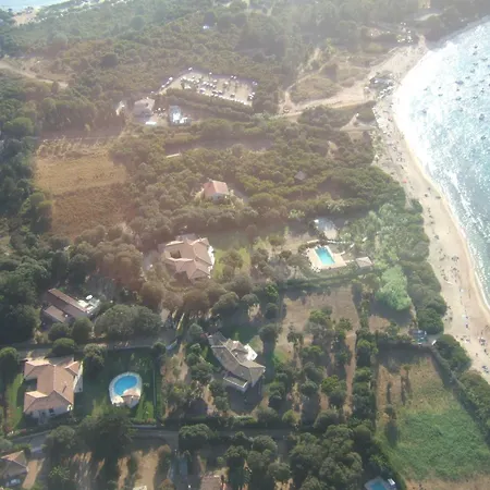 Villa A Merendella, Avec Vaste Jardin Arbore, Vue Mer, Acces Direct Pietrosella